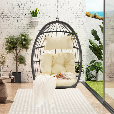 Balancelle 180g en tissu pour jardin avec balcon confortable et bord de piscine
