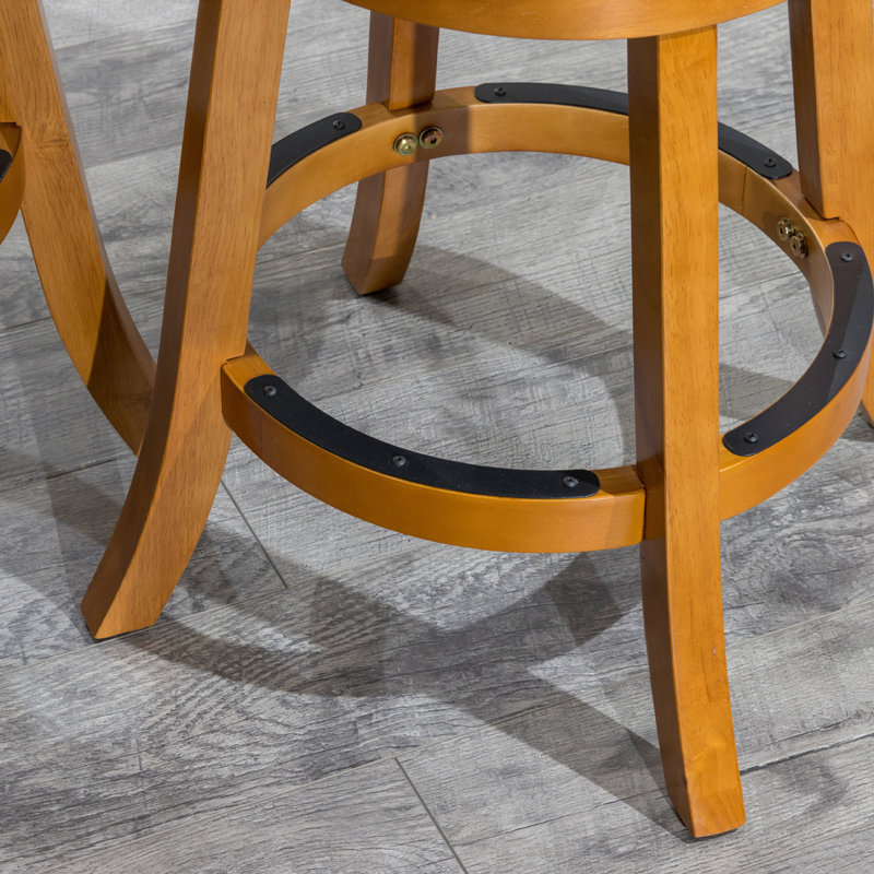 Chaise pivotante à hauteur de comptoir, Beige