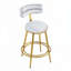 Tabouret de bar 27,65 po avec cadre en fer-234147714