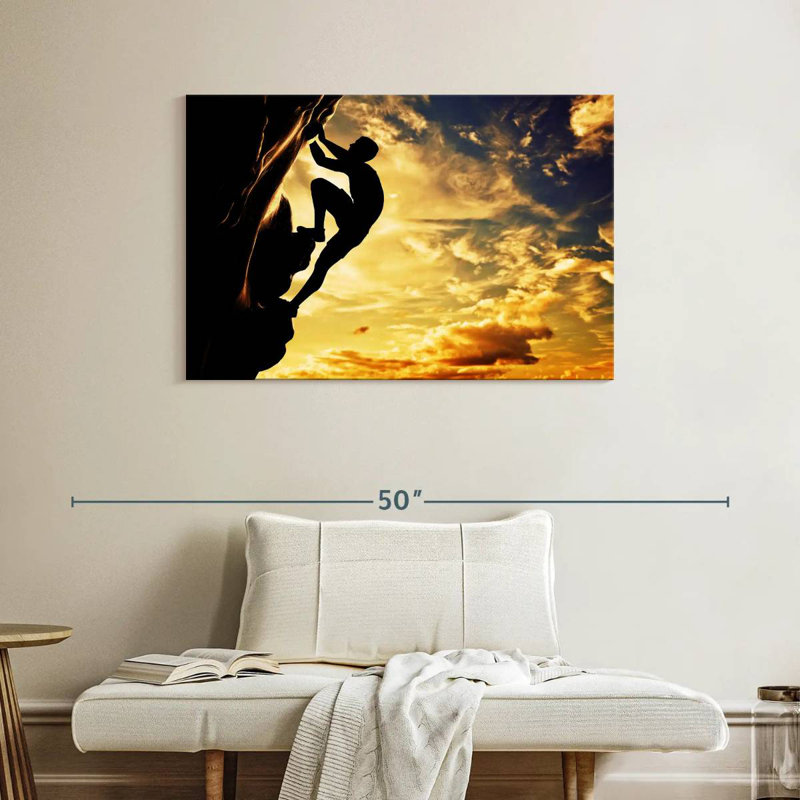 Sireci Free Climbing, 26" H x 39" W