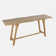 Weon Counter Height 79" Solid Wood Trestle Dining Table