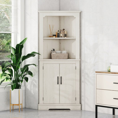 Grande armoire d'angle avec portes pour le salon, la salle de bain, la salle à manger, la cuisine et l'armoire de rangement intérieure