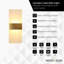 Chaniece AluminiumModern LED Wall Light – Acrylic Up/Down Wall Wash Sconce for Indoor Use