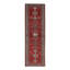 Hand knotted Persian shiraz runner 3'6"x12'6"