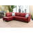 Red Faux Leather selected