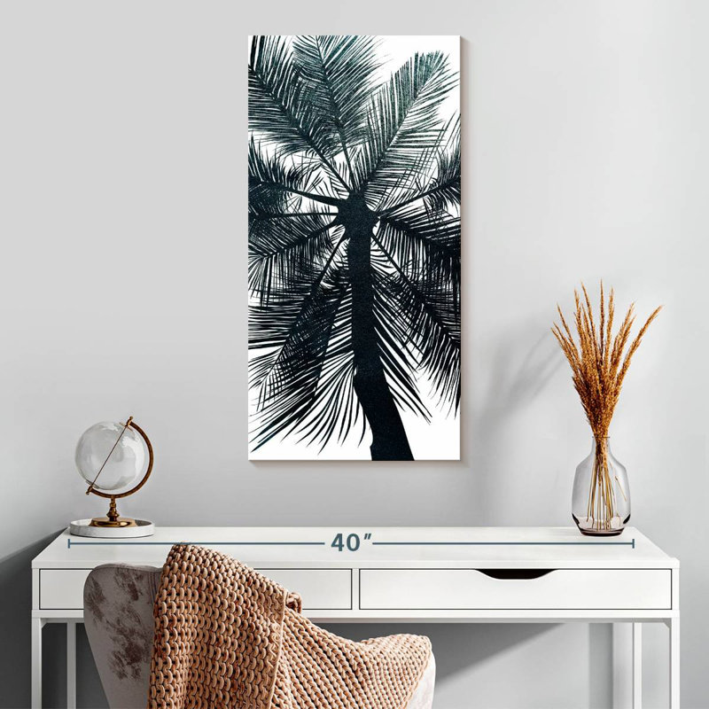 Palmier de Miami Beach, H 30 po x l 15 po