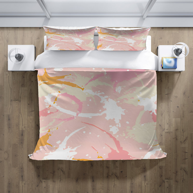 Literie , Housse de couette grand + 2 grandes taies décorat