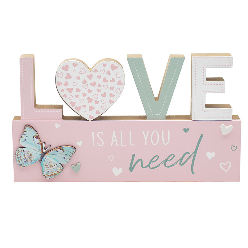 Allegan Text & Numbers Letter Block