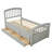Eckart Solid Wood Slat Storage Bed-415907126