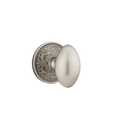 Ensemble de boutons d'intimité avec rosette et œuf Emtek