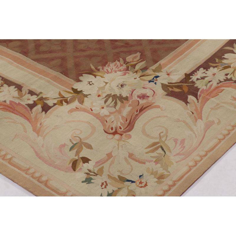Antique One-of-a-Kind 11'1" X 11'3" Area Rug