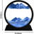 3D Dynamic Sand Art Liquid Motion, Moving Sand Art Picture Round Glass 3D Deep Sea Sandscape In Motion Display Flowing Sand Frame Relaxing Desktop Home Office Work Decor-1187327107-1187327104