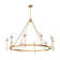 Salita 10 - Light Dimmable Wagon Wheel Chandelier