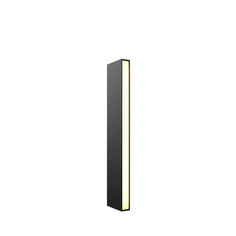 Borne d'éclairage colonne 30 pouces, H 20 po x l 1,58 po x P 4,92 po