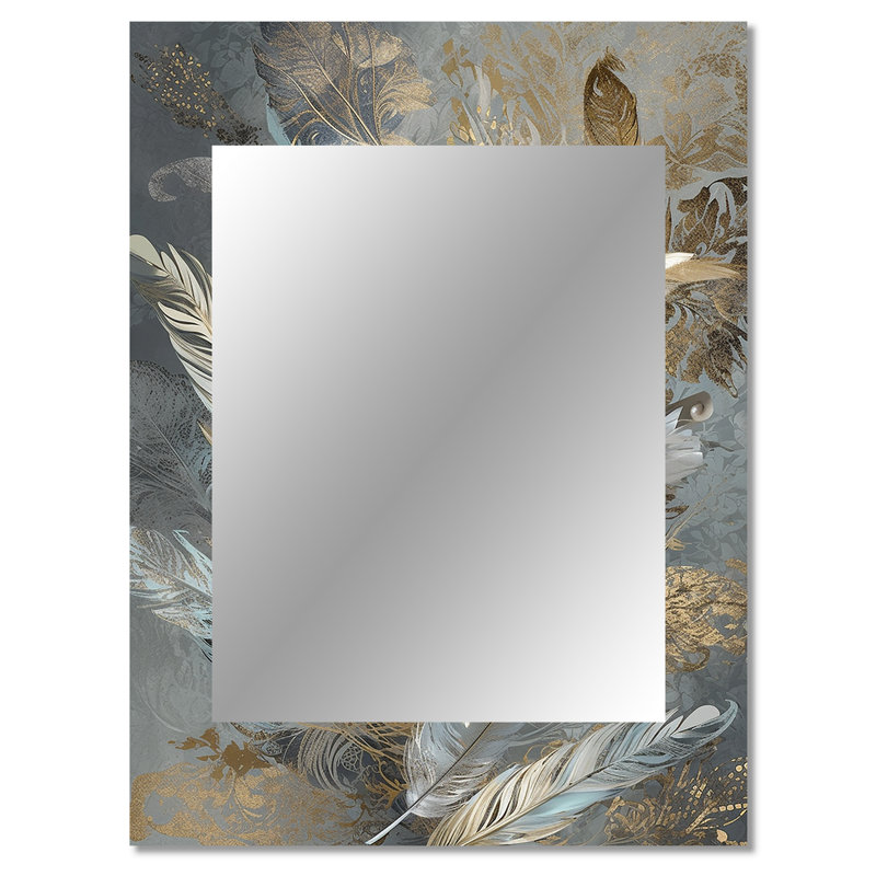 Gold Feather Extravaganza V - Glam Feather, 40 po x 30 po