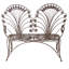 Aleiah Metal Outdoor Bench