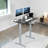 VIVO Single Motor Electric Desk with Push Button Memory Controller-112376707-97735778