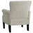 Havenwood Traditional Accent Chair With Stain-Resistant Polyester And Solid Wood Frame