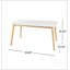 Table à manger Essentiel à la maison, durable et robuste, et attrayant-1753933828