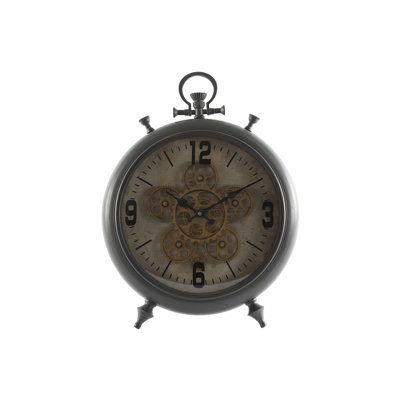 Barker Metal Electric Tabletop Clock