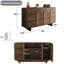 Buffet de rangement avec 3 tiroirs et 3 portes