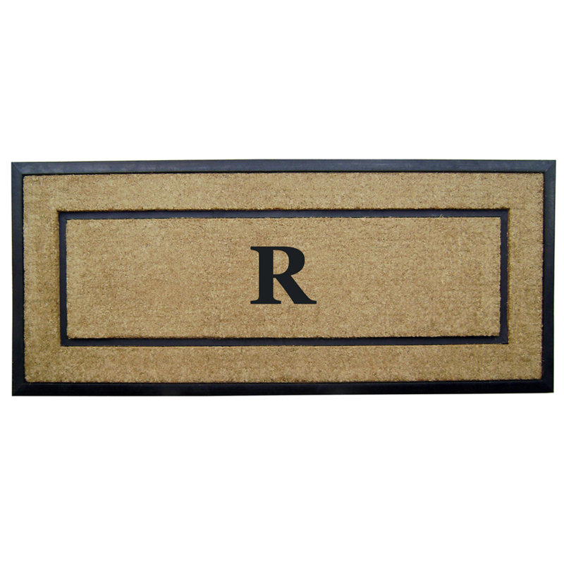 Tapis de porte antidérapant pour l'extérieur, L 24 po x L 57 po, R