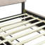 Lit plateforme tapissier avec tête de lit, gigogne simple, 2 tiroirs, ports USB et prises de courant-1093951648-1093951661