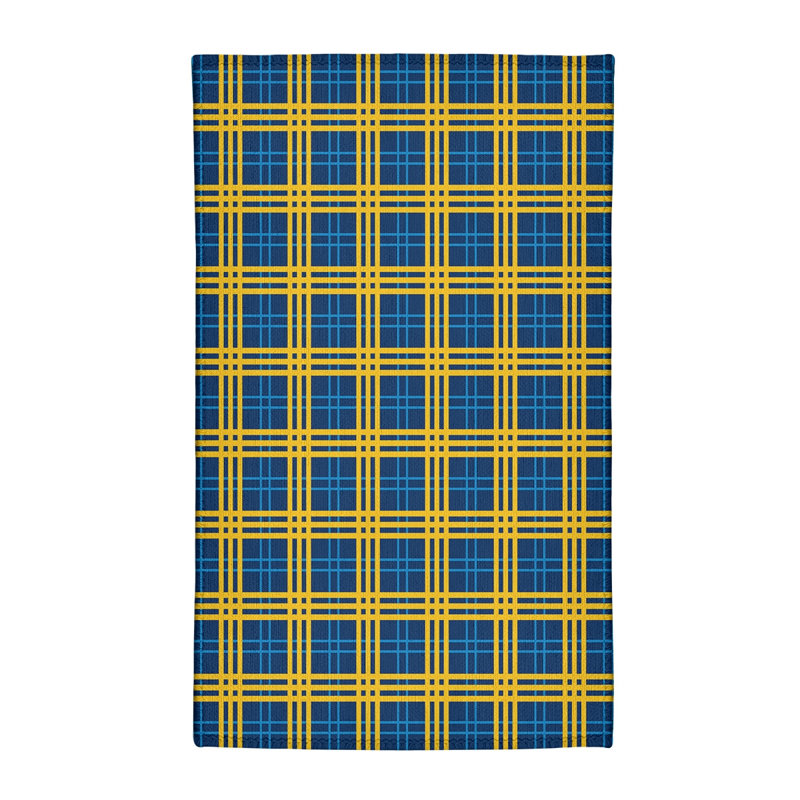 Plaid Indoor Rug, Rectangle 2' x 3'