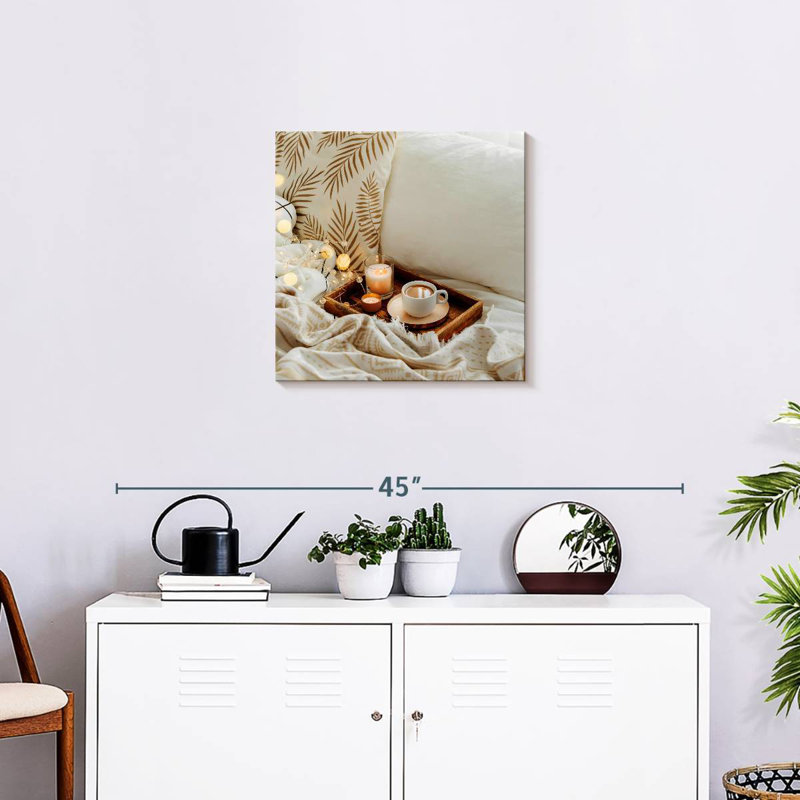Yarlin Coffee In Bed, 20" H x 20" W