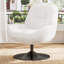Upholstered Swivel Accent Chair-1943311170