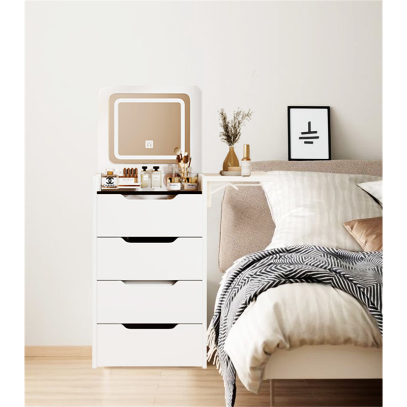 Makeup Vanity Desk With Hidden Panel