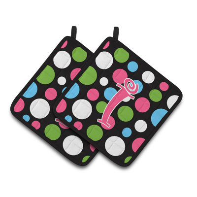 Cuisinier poignée Polka Dots