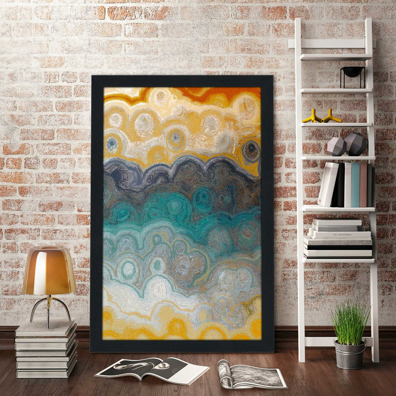 «Romans 8: 6 Spiritually Minded (Vertical)» par Mark Lawrence, reproduction, H 49,5 po x l 33,5 po x P 1 po, Cadre espresso