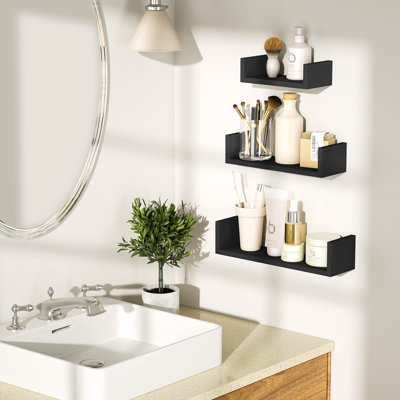 Belldas Wood Floating Shelf