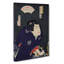 Sawamura Tossho A Samurai Turned Outlaw by Toyohara Kunichika - Wrapped Canvas-55338326