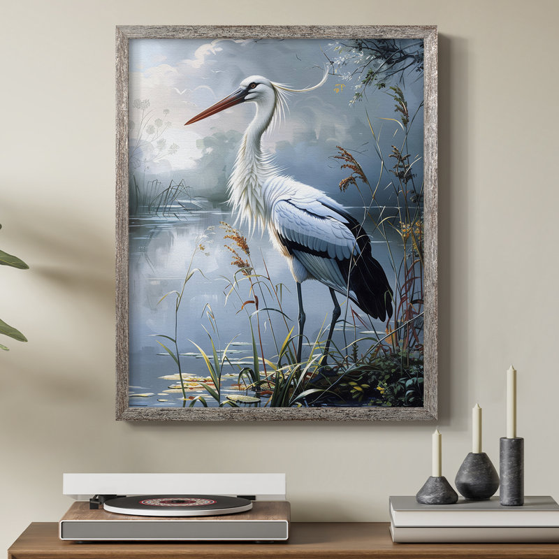 ANIMALS Series XCV Framed Print - Solid Wood, 21" H x 17" W