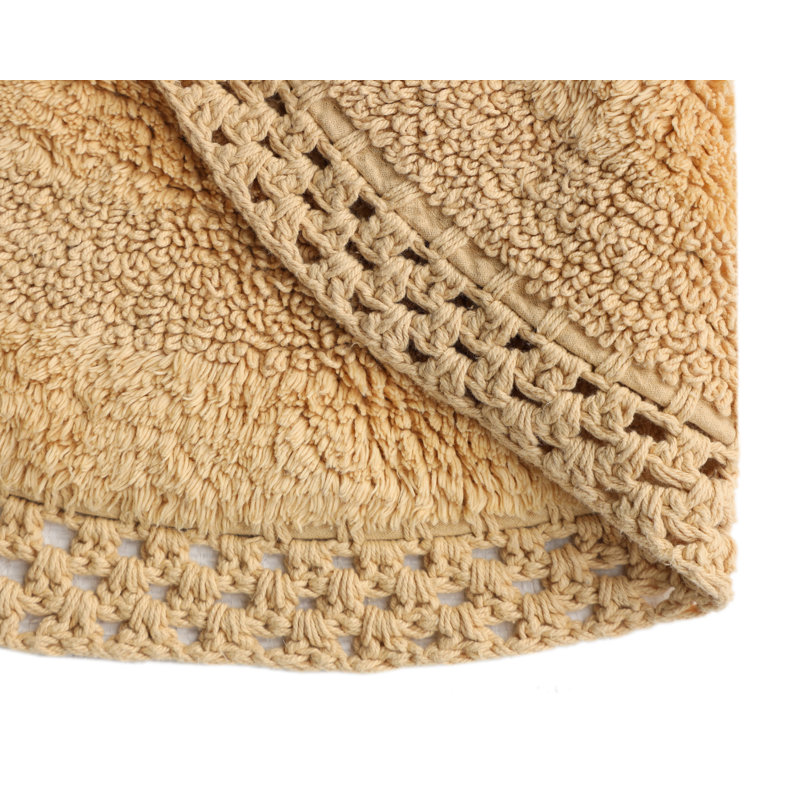 Tapis pour salle de bain Adiraica, Beige