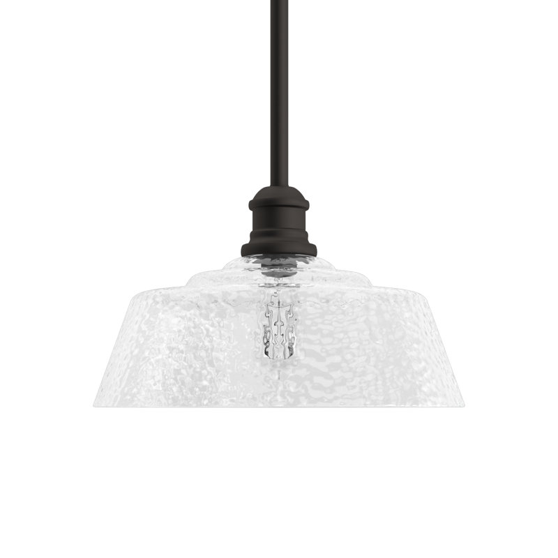 Lindholm 1 - Light Single Dome Pendant in Oil Rubbed Bronze, Oil Rubbed Bronze