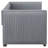 Chaquita Upholstered Twin Daybed with Trundle Grey