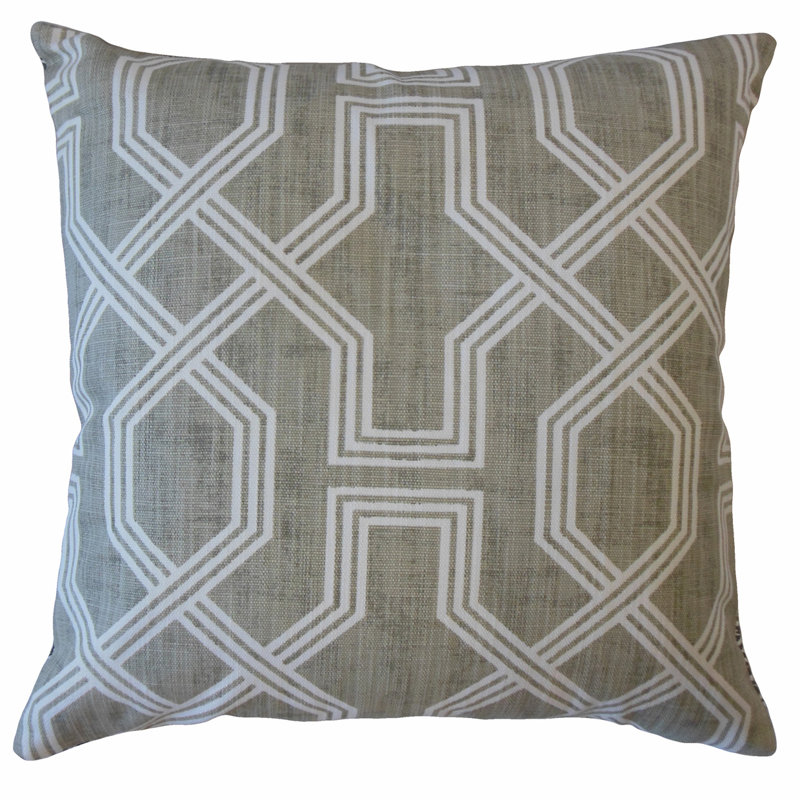 Coussin Ornice, Saphir, 22 po x 22 po