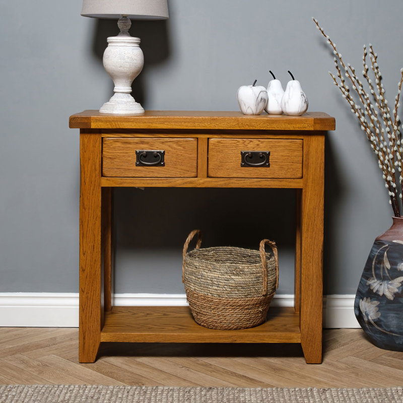 Coad 85cm Solid Wood Console Table
