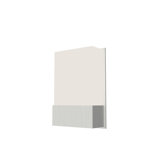 2 - Light LED Flush Mounted Sconce