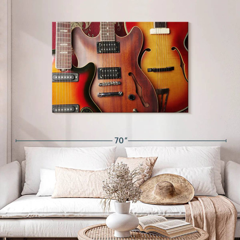 Abarca Acoustic Guitar Collection, 30" H x 45" W