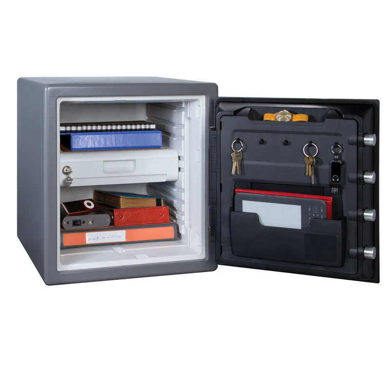 SentrySafe 1,23 pieds cubes Pi. Sécurité incendie / eau avec verrouillage d'alarme numérique à écran tactile