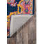 Tapis bleu marine en laine touffeté à la main Lancaster-31335079