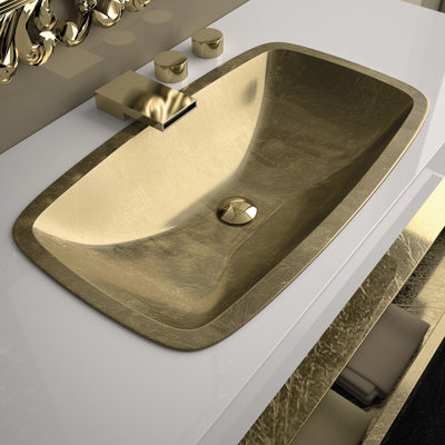 Oceano 25.2'' L Bathroom Sink