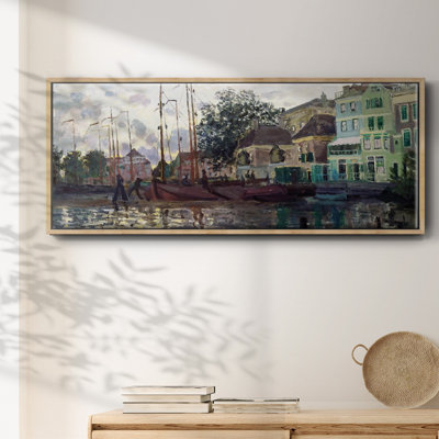 Zaandam, The Dike, Evening, 1871 - toile encadrée