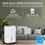 Déshumidificateur à console Shinco 120 pintes par jour pour les pièces jusqu'à 6000 pieds carrés Pi., Avec Wi-Fi