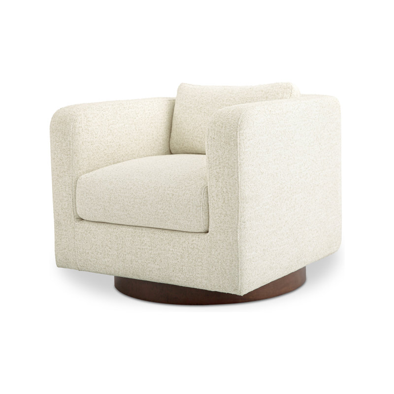 Julian Swivel Chair Cedar Green, Avoine texturée
