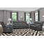 Ensemble de salon inclinable 3 pièces Polla-90471475